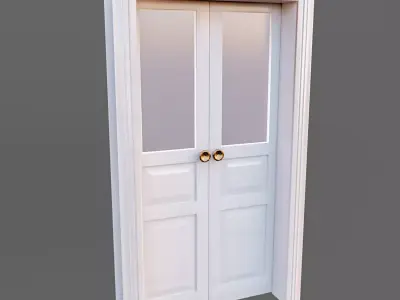 WhiteDoors door - door 3D model