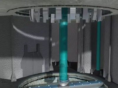 Alien concept scene  3D model