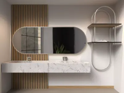 Washbasin Free 3D model