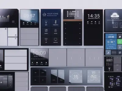 Switch and Outlet Collection-A7 3D model