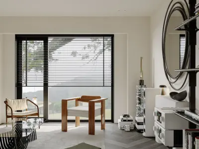 Living Room Interior Scene for 3DMAX and Corona Renderer  3D model
