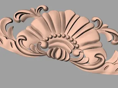 3D carved model furniture 3D design used for artcam aspire E783 3D model