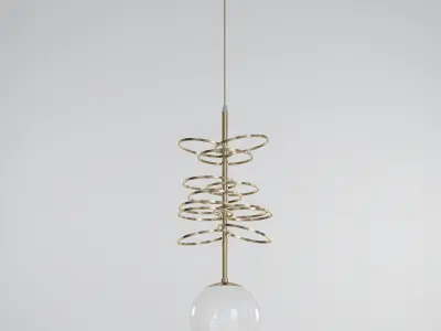 lace chandelier 3D model