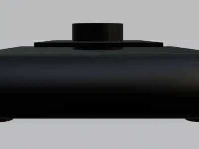 Moving head pedestal 1 A English Ver Free low-poly 3D model