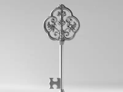 A Key 3D print model