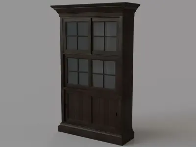 Modern Hutch 3D model