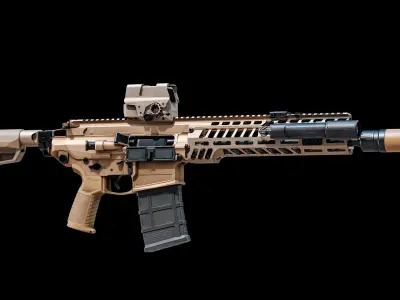  Sig Sauer MCX Spear Rifle With Collimator PBR 