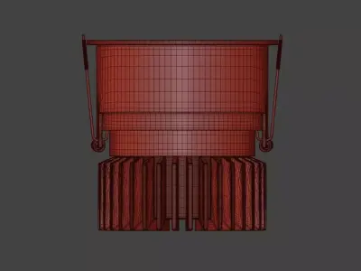 Spotlight model dimmable led downlight 3D model
