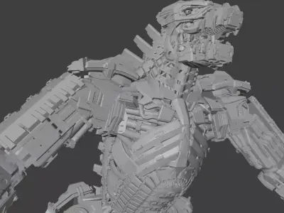 MechaGodzilla 2021 3D model