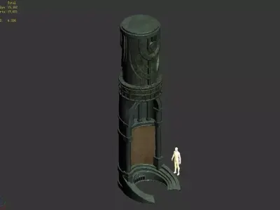 Underground Palace - The underground palace 01 3D model