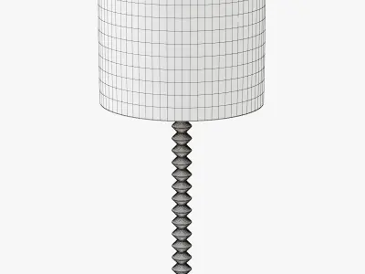 Candlestick Table Lamp 3D model