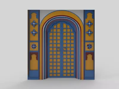 kedarnath gate 3D model