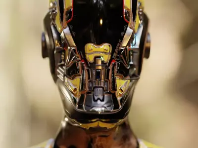 Droid Helmet 3D model