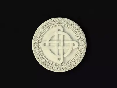 rosette dekor 3D model 17