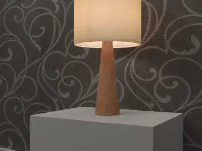 Lamp - night table light 3D model