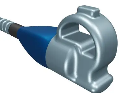 Fabulous Vacuum Cleaner Low-poly 3D model