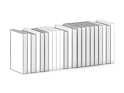 Architecture and Design Books 2 3D model