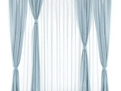 Curtain 3D model 71 3D model