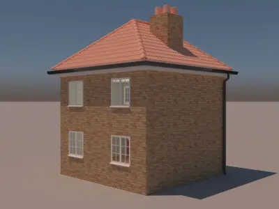Detached house 3D model