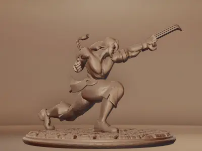 VEGA - STREET FIGHTER 3D print model