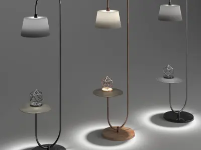 Modern Floor Lamp 3D model