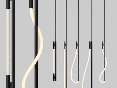 5 LUKE LAMP CO Pendant  Leto-Artemis-Surrey 3D model