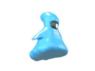 Slime OI v1 0001 Low-poly 3D model