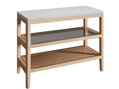 Brooks Coffee Table Free low-poly 3D model