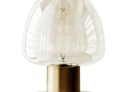 Eliana Glass Table Lamp 3D model