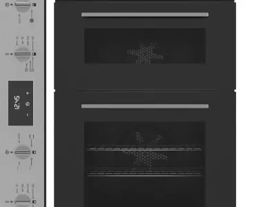 SMEG oven collection 3D model