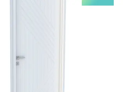 Room Door Type 15 3D print model