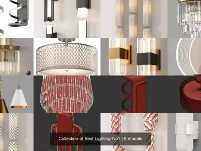 Collection of Best Lighting-No1 3D Model Pack