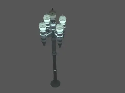 Street Lamps 3D model