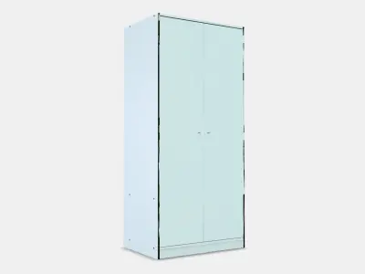 KLEPPSTAD Wardrobe with 2 doors Low-poly 3D model