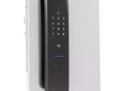 Digital Door Lock model Code  Luna Elite Smart Lock Low-poly 3D Low-poly 3D model