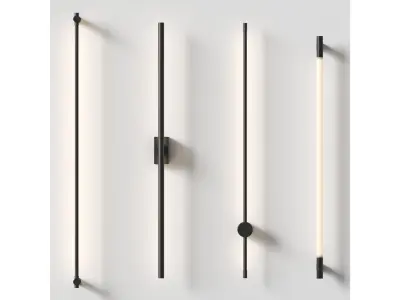 Rufalights - wall lamps set 3D model