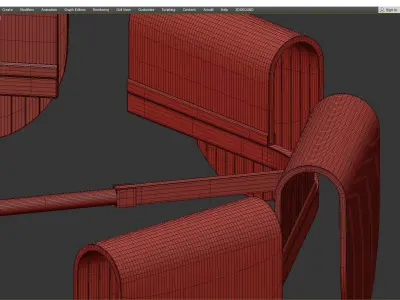 RAGNAR Low-poly 3D model