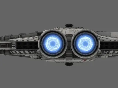 Corellian XS Freighter - Star Wars 3D model