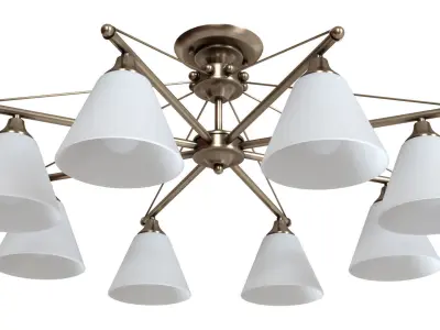 Ceiling chandelier Copter A3208PL-8AB 3D model