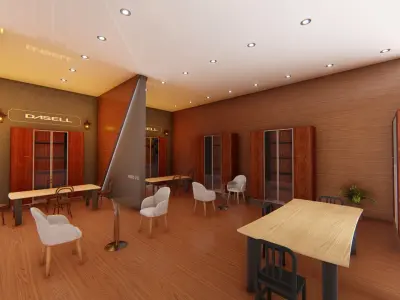 Exhibition Stand Design 3D model