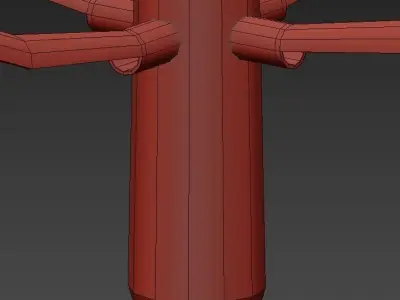 Verso Small Chandelier 3D model