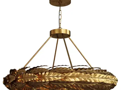 Apollo Small Chandelier Low-poly 3D model