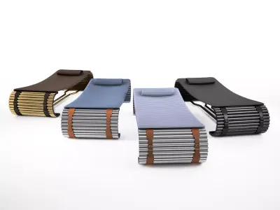 DS 1000 Chaise Longue 3D model