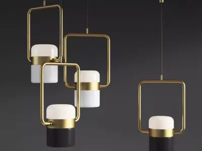 Ling P1 H Seeddesign Gold 3D model