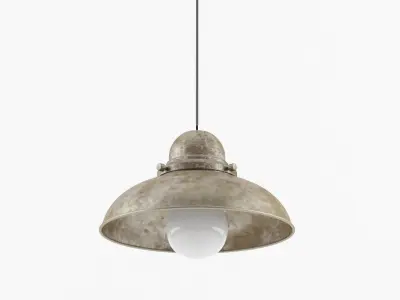 Old Ceiling Lamp 3D model