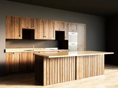 16-Kitchen4 texture 2 3D model