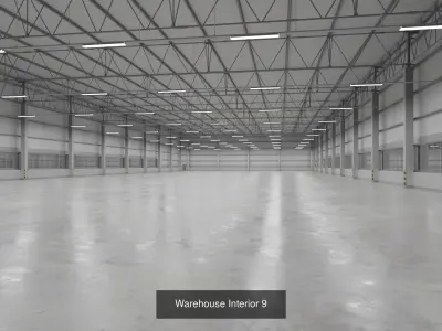 TOP 5 - Industrial Interiors - Bestsellers 2020 3D Model Pack