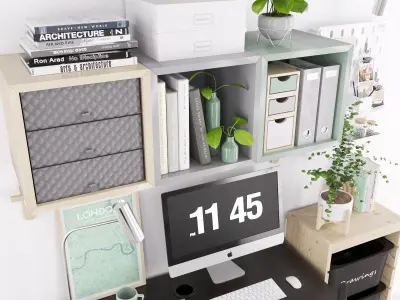 IKEA Workplace-03 3D model
