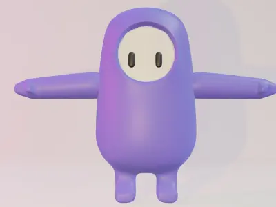 Fall Guy model 3D 3D model