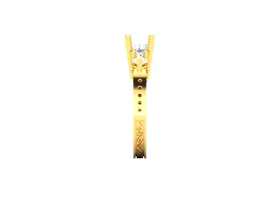 Women Ring  Render 3dm STL OBJ FBX Details 3D print model 433